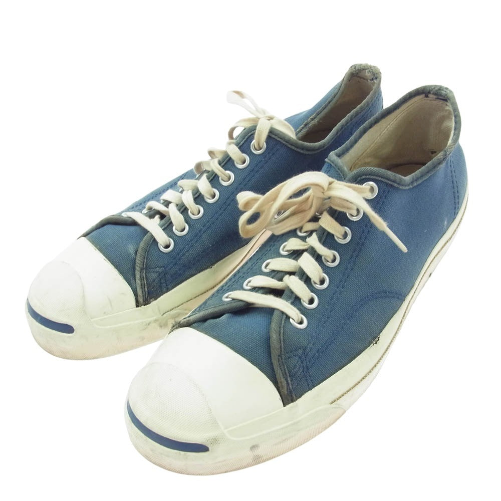 CONVERSE コンバース USA製 90s ジャックパーセル ローカット スニーカー ブルー系 9【中古】