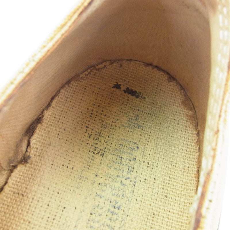 【希少/80s】コンバース オールスター ローカット USA製 ベージュ 9 CONVERSE コンバース USA製 80s オールスター ローカット