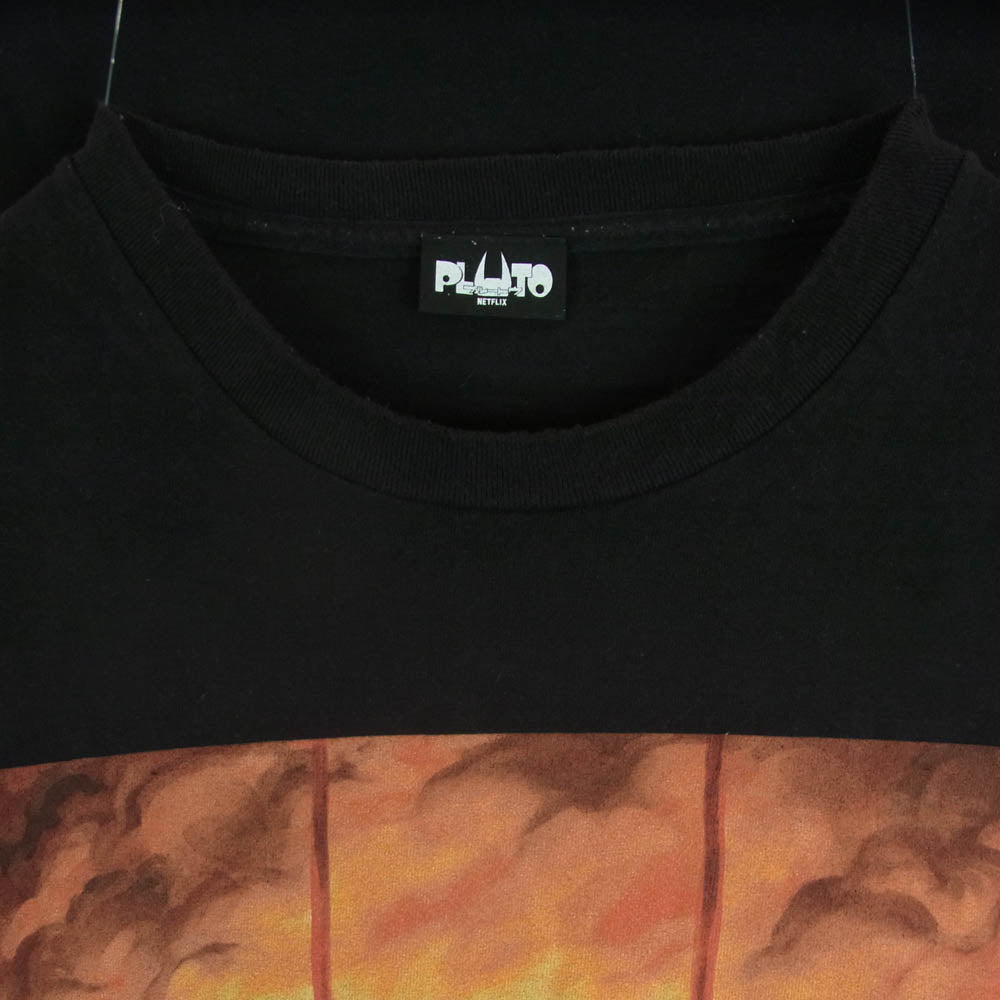 ウェーバー PLUTO プルートゥ Greatest Robot On Earth Tee プリント 半袖 Tシャツ ブラック系 XXL【中古】