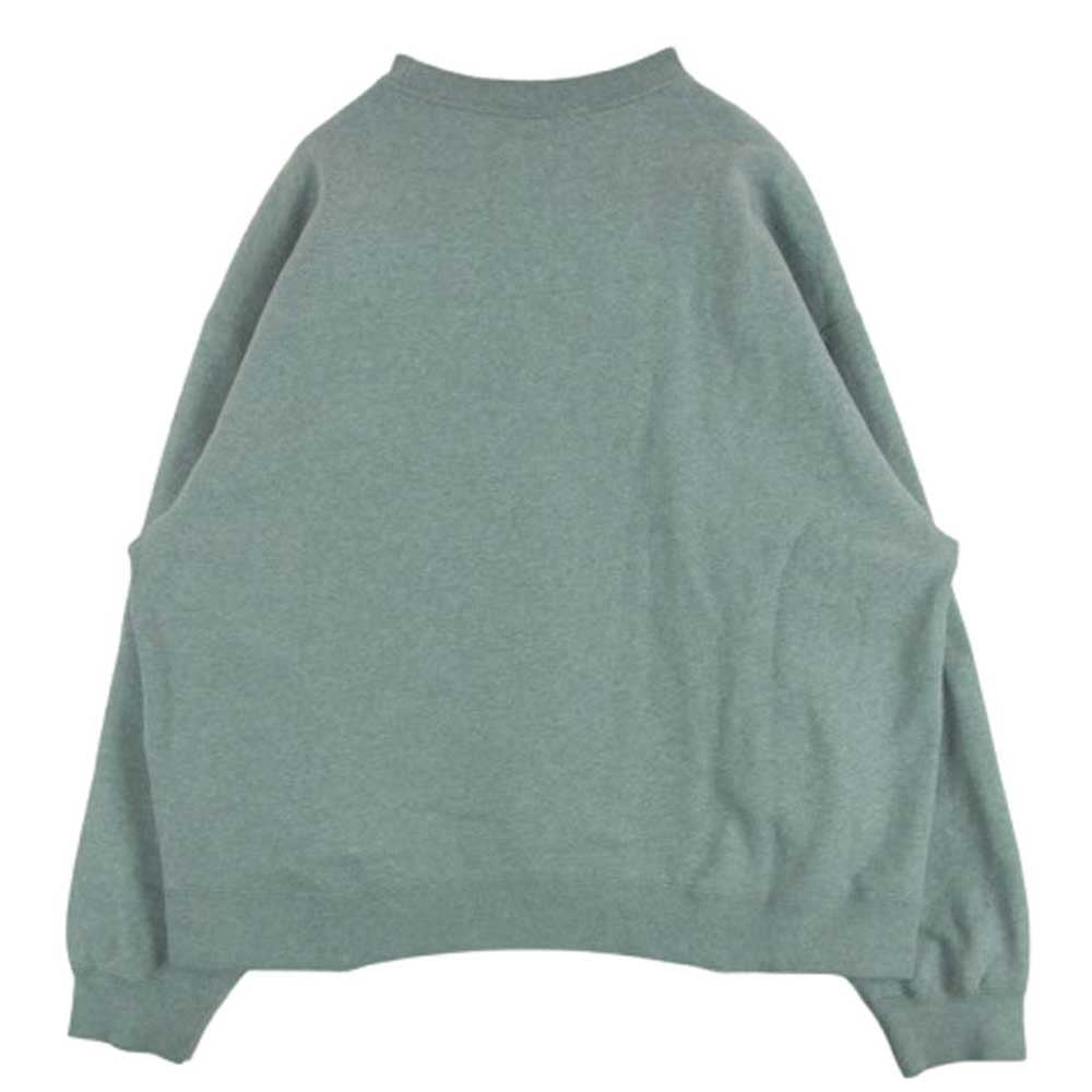 NIKE ナイキ DO9337-063 STUSSY ステューシー FLEECE CREW GREY ロゴ刺繍 フリース クルーネック スウェット トレーナー グレー系 L【中古】