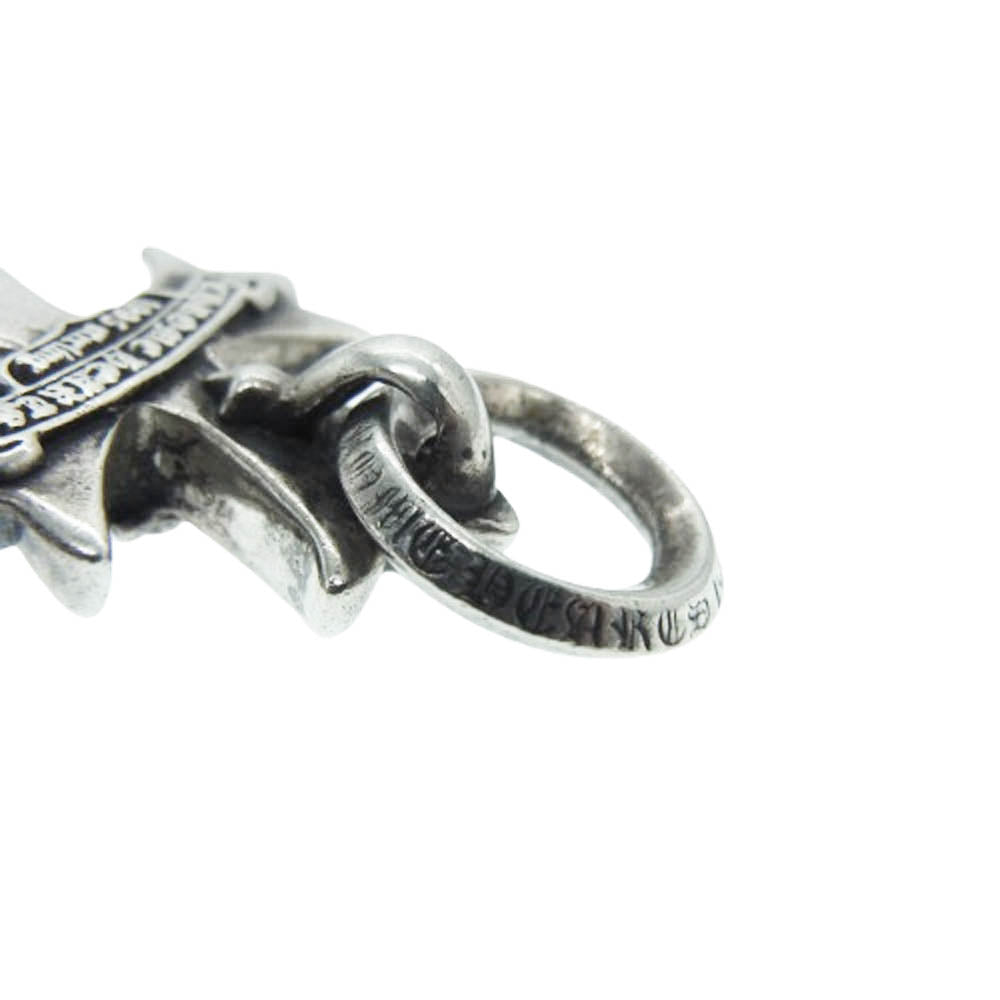 CHROME HEARTS クロムハーツ（原本無） DBL CH PRS ダブルCH プラス ペンダントトップ シルバー系【中古】