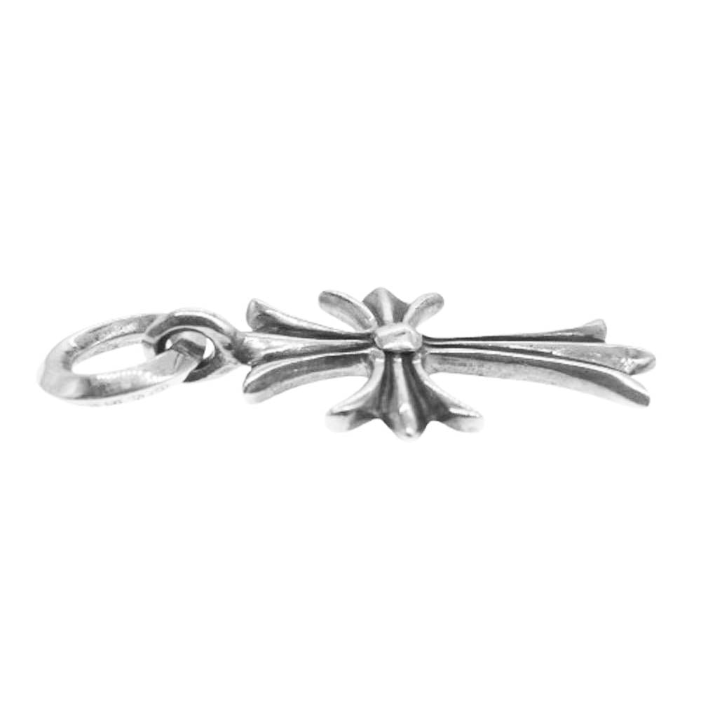 CHROME HEARTS クロムハーツ（原本無） TINY CH CROSS タイニーCHクロス チャーム ペンダント トップ シルバー系【中古】