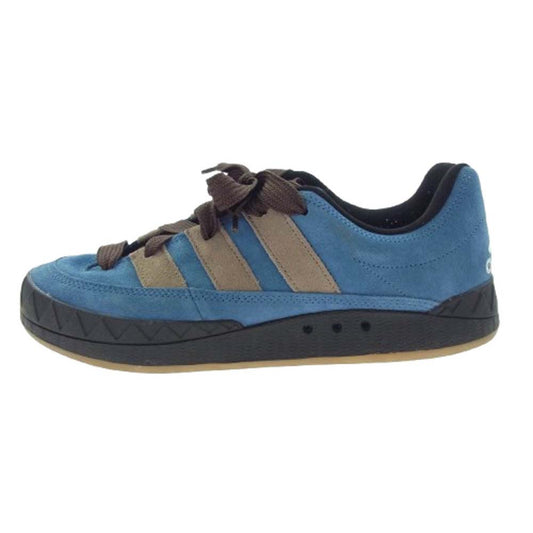 adidas アディダス 131390527 Adimatic Altered Blue Khaki Brown Crystal White アディマティック オルタードブルー カーキブラウン クリスタルホワイト ローカット スニーカー ブルー系 28.0cm【中古】