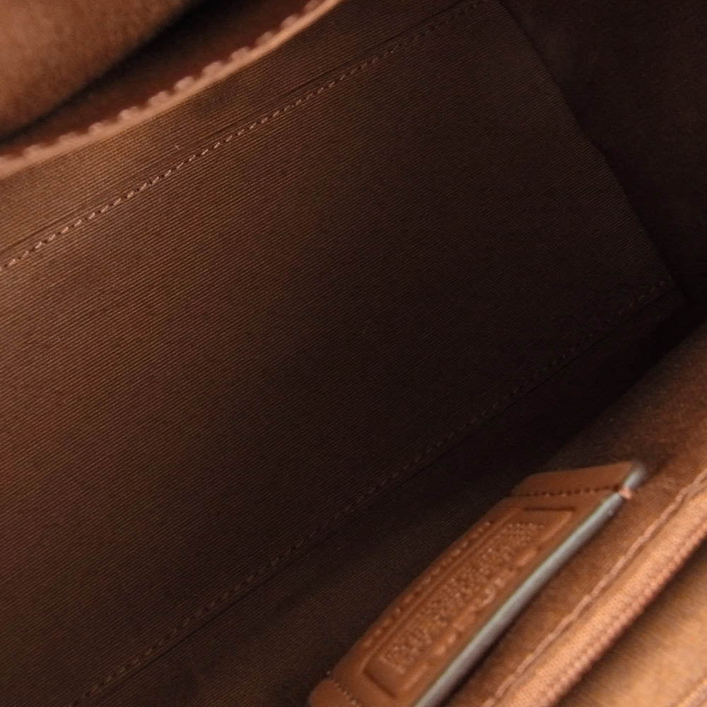 COACH コーチ CY692 チェリー プリント シグネチャー キャンバス ローアン サッチェル バッグ ブラウン系 レッド系【新古品】【未使用】【中古】