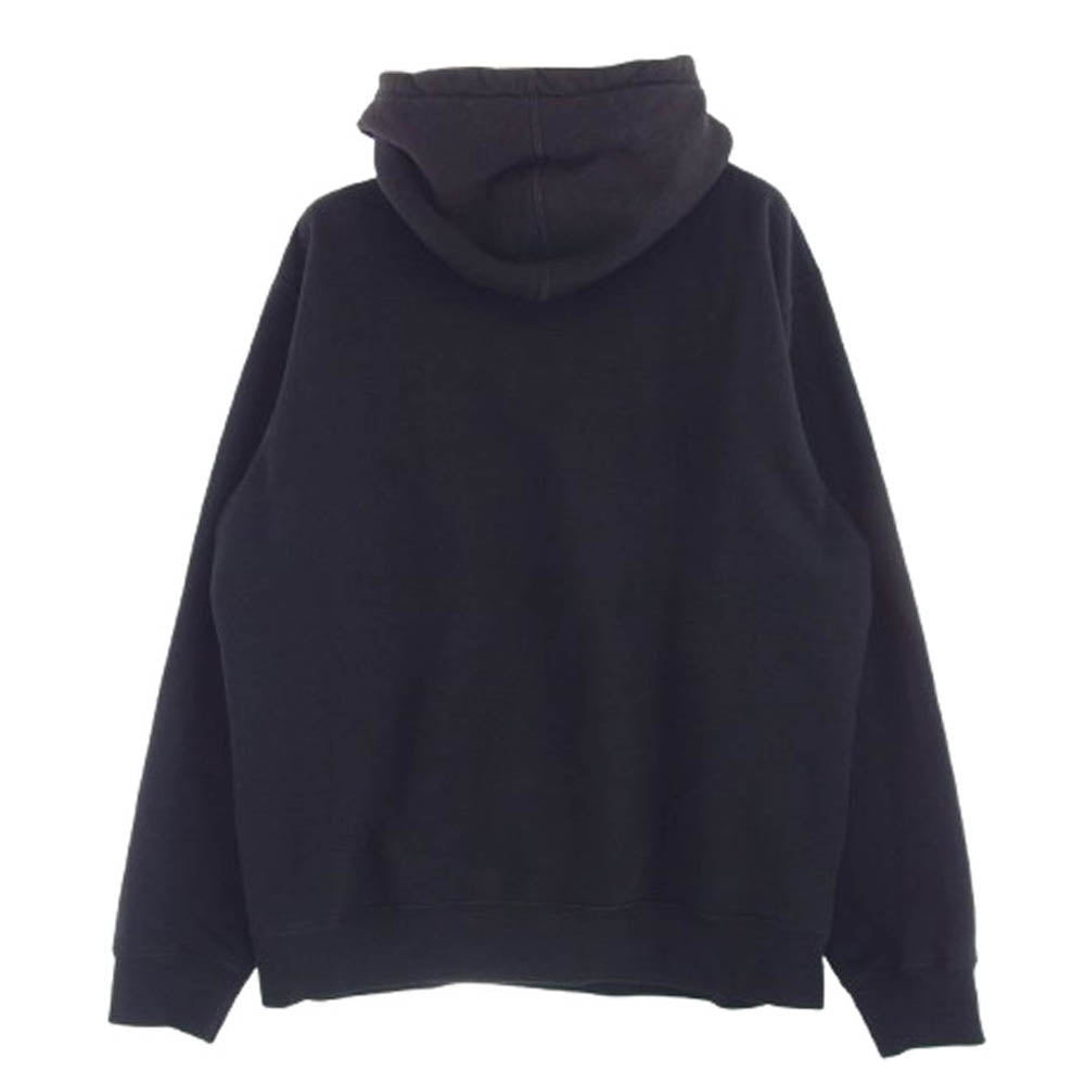 Supreme シュプリーム 19SS Toy Uzi Hooded Sweatshirt ピストル グラフィック刺繍 スウェット パーカー ブラック系 L【中古】