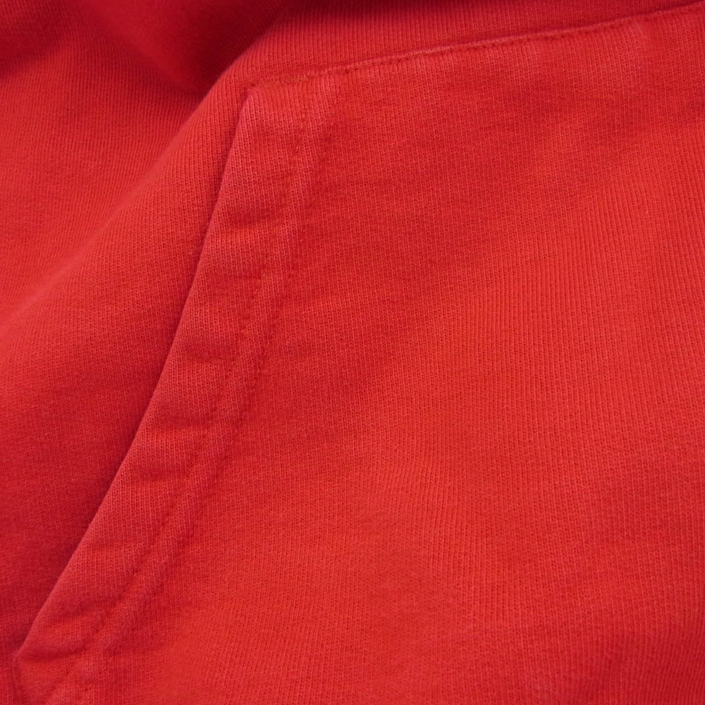 Supreme シュプリーム 18AW Love or Hate Hooded Sweatshirt ラブ オア ヘイト プルオーバー パーカー レッド系 M【中古】