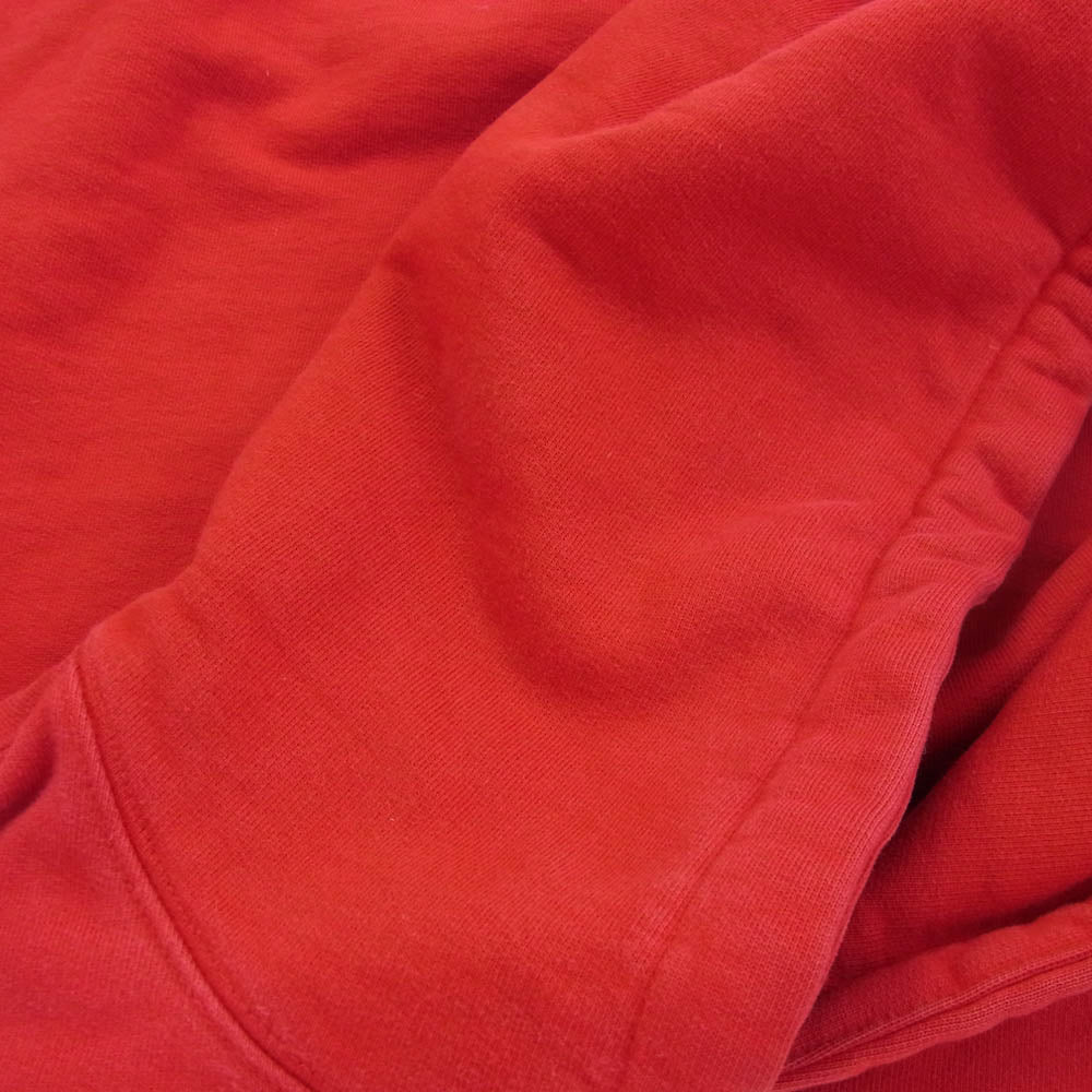 Supreme シュプリーム 18AW Love or Hate Hooded Sweatshirt ラブ オア ヘイト プルオーバー パーカー レッド系 M【中古】