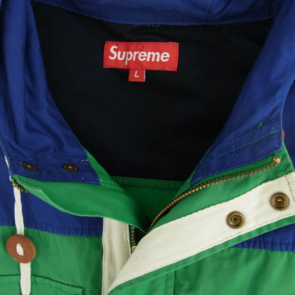 Supreme シュプリーム 09SS Mountain Jacket マウンテン ジャケット グリーン系 ブルー系 L【中古】