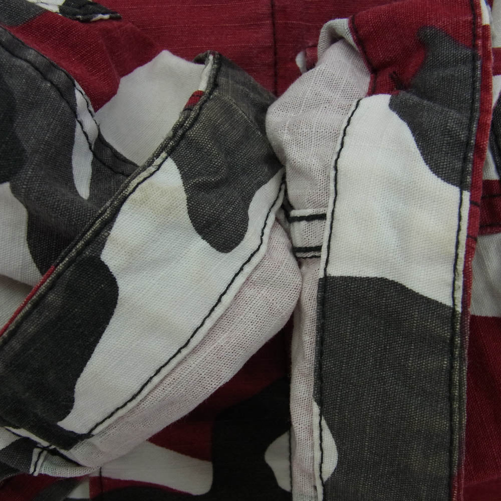 Supreme シュプリーム 18SS Hellraiser BDU Shirt Hell on Earth ピンヘッド 長袖 シャツ レッド系 M【中古】