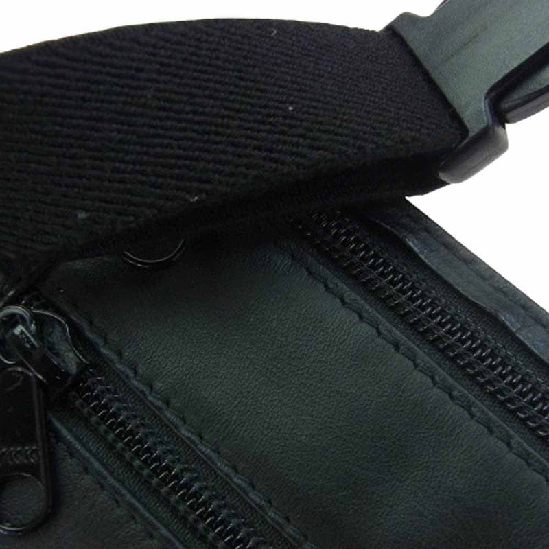 Supreme シュプリーム 19SS Leather Waist Shoulder Pouch Bag レザー
