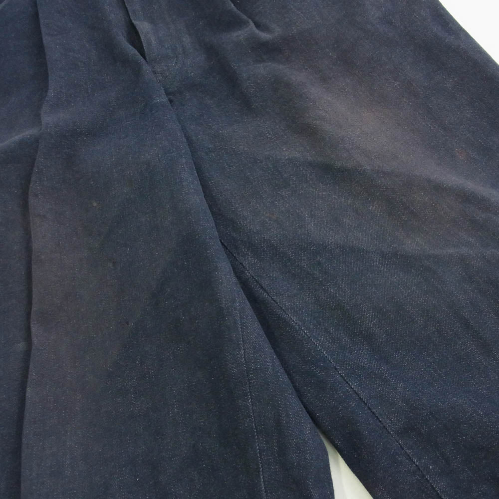 UNITED TOKYO ユナイテッドトウキョウ 408340003 リジット ワンタック デニム パンツ インディゴブルー系 1【中古】