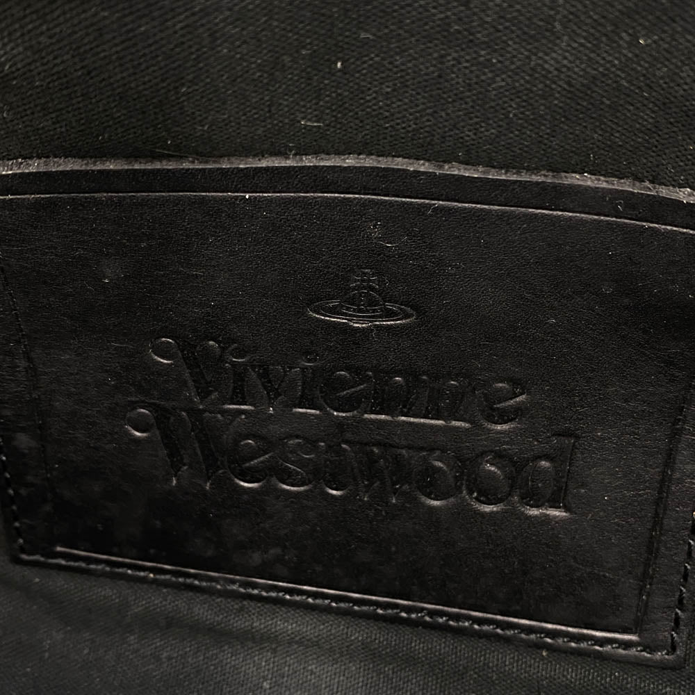 Vivienne Westwood ヴィヴィアンウエストウッド ブリーフケース ショルダー バッグ ブラック系【中古】