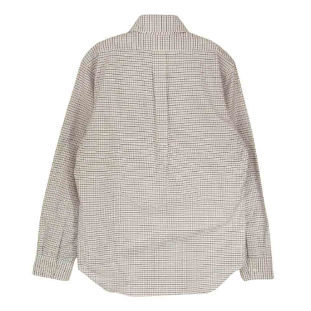 ワーカーズ Modified Wide Spread Shirt 長袖 チェック シャツ マルチカラー系 14【新古品】【未使用】【中古】