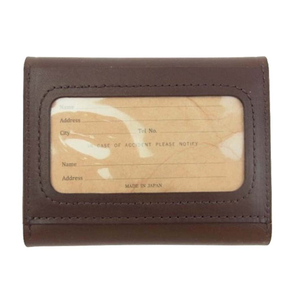 VASCO ヴァスコ LEATHER NAVAL POCKET WALLET ポケット ウォレット 財布 ブラウン系【美品】【中古】