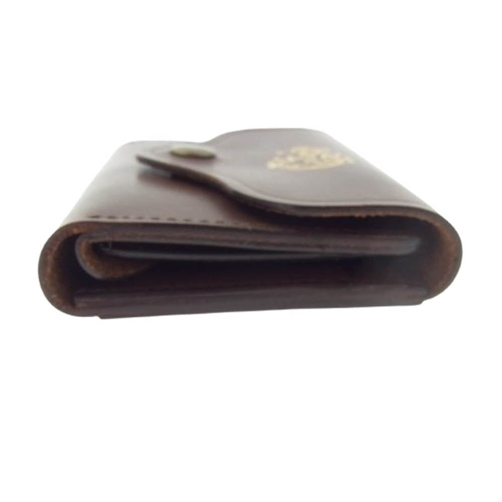 VASCO ヴァスコ LEATHER NAVAL POCKET WALLET ポケット ウォレット 財布 ブラウン系【美品】【中古】