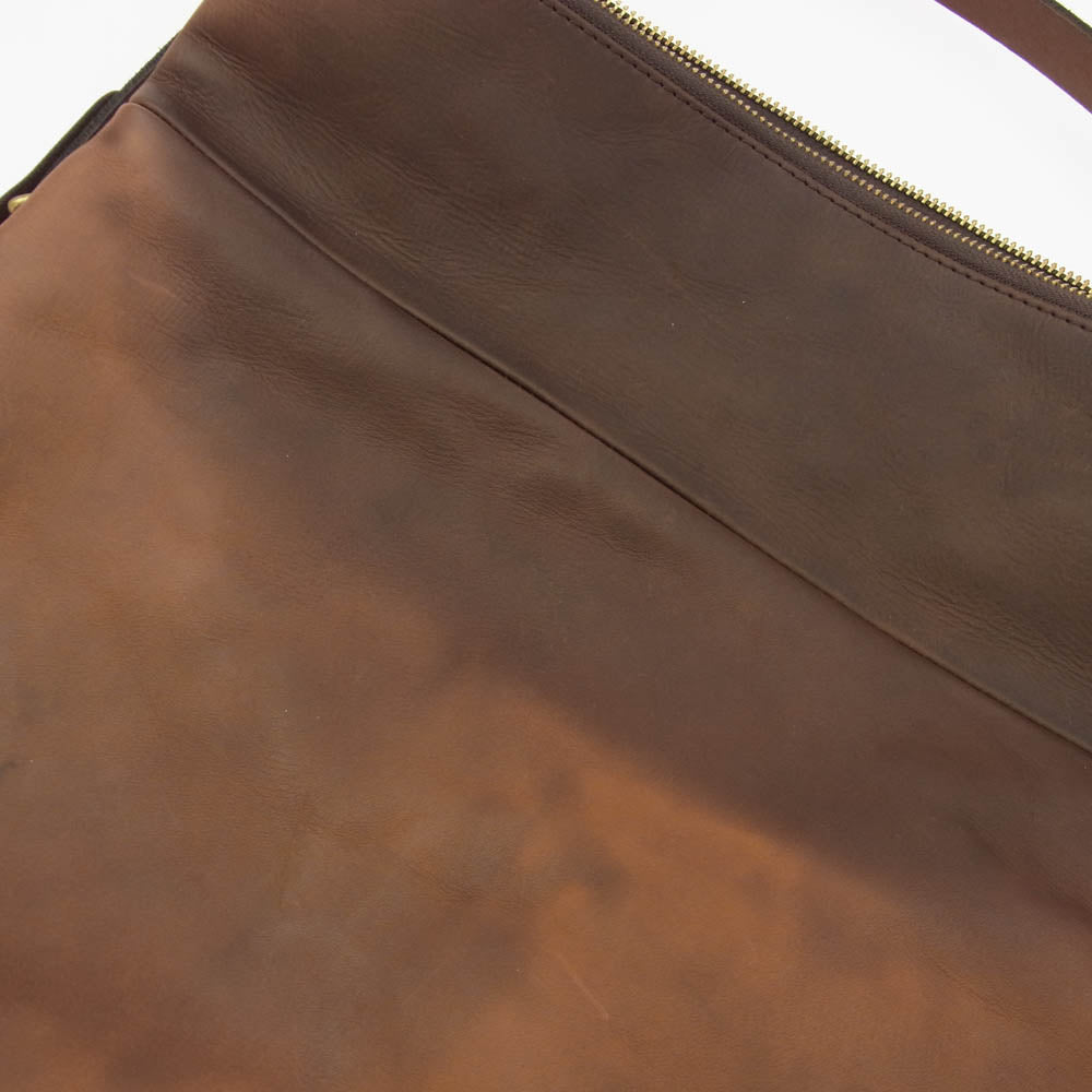 VASCO ヴァスコ VS-245LS LEATHER NELSON 2WAY BAG レザー ショルダー バッグ ブラウン系【中古】