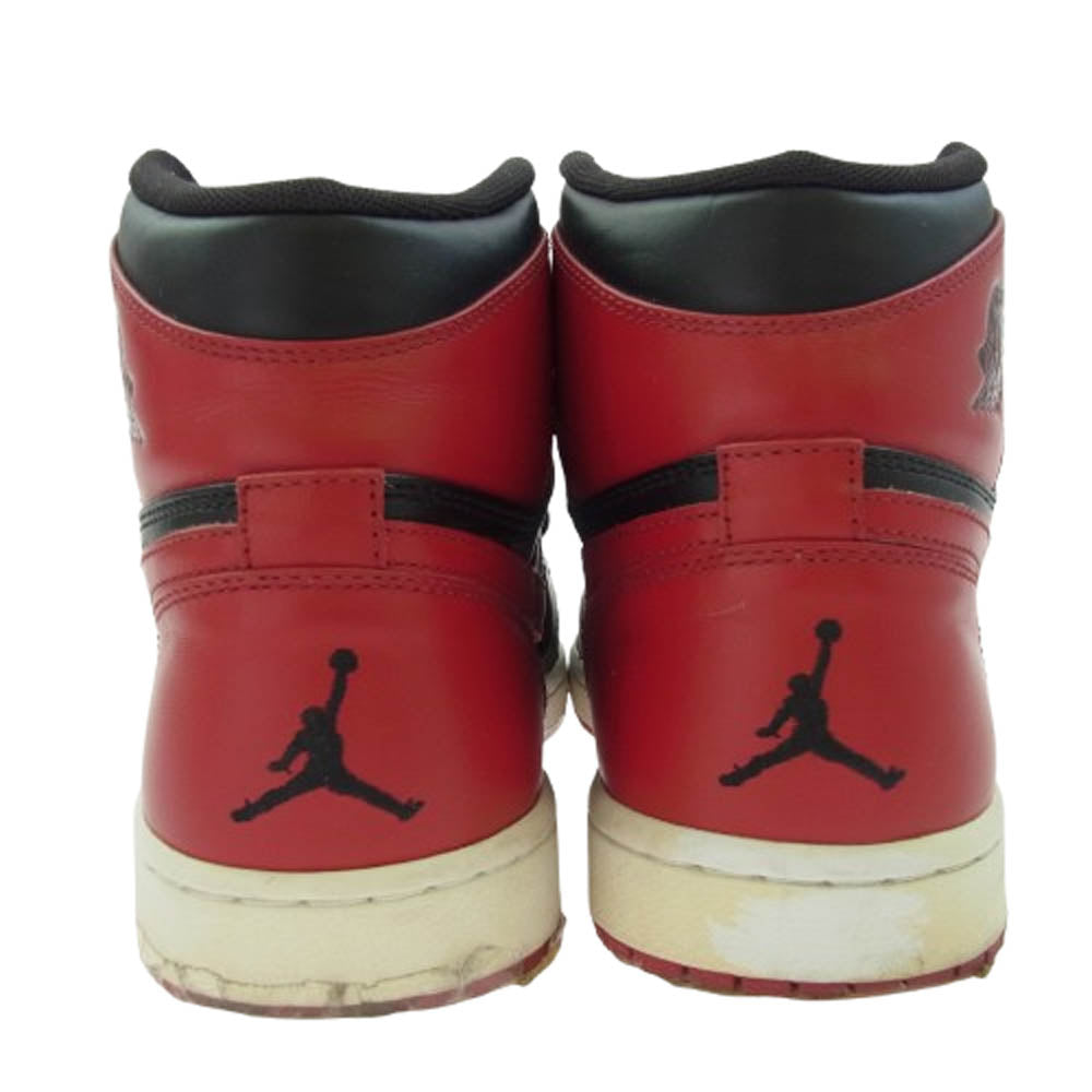 NIKE ナイキ 332550-061 AIR JORDAN 1 RETRO HIGH エアジョーダン 1 レトロ ハイ ディフェンディング モーメント パック シカゴ ブルズ スニーカー レッド系 28.5cm【中古】