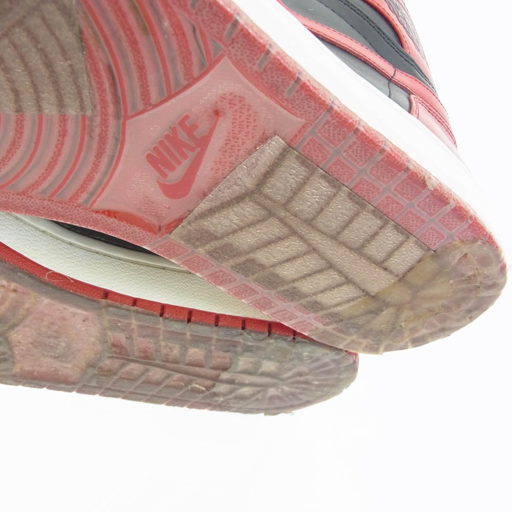 NIKE ナイキ 332550-061 AIR JORDAN 1 RETRO HIGH エアジョーダン 1 レトロ ハイ ディフェンディング モーメント パック シカゴ ブルズ スニーカー レッド系 28.5cm【中古】