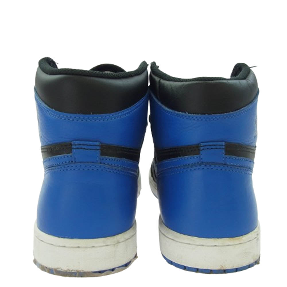 NIKE ナイキ 555088-007 Air Jordan 1 Retro High OG Royal (2017) エアジョーダン 1 レトロ ハイ OG ロイヤル (2017) スニーカー ブルー系 ブラック系 28.5cm【中古】