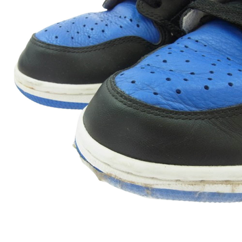 NIKE ナイキ 555088-007 Air Jordan 1 Retro High OG Royal (2017) エアジョーダン 1 レトロ ハイ OG ロイヤル (2017) スニーカー ブルー系 ブラック系 28.5cm【中古】