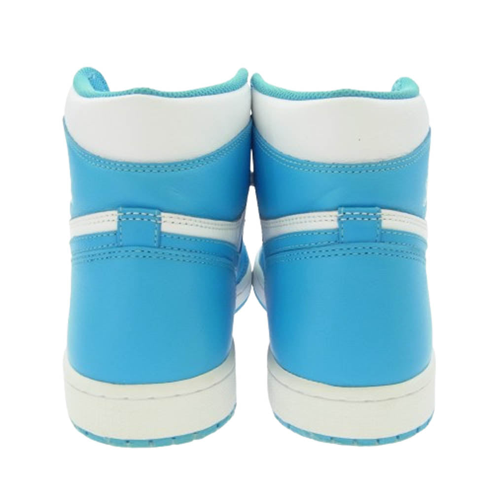 NIKE ナイキ 555088-117 AIR JORDAN ナイキ ジョーダン 1 Retro High UNC AJ1 レトロ ハイ スニーカー ライトブルー系 28.5cm【中古】
