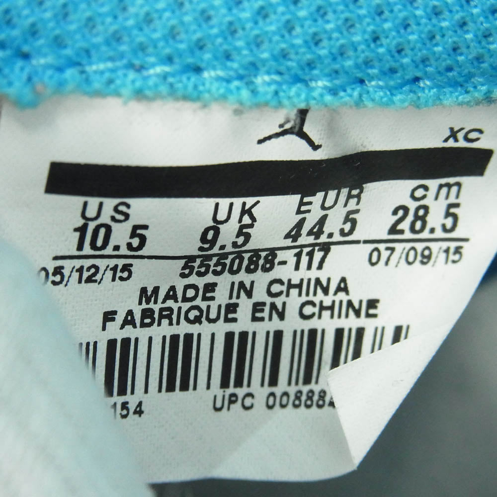 NIKE ナイキ 555088-117 AIR JORDAN ナイキ ジョーダン 1 Retro High UNC AJ1 レトロ ハイ スニーカー ライトブルー系 28.5cm【中古】