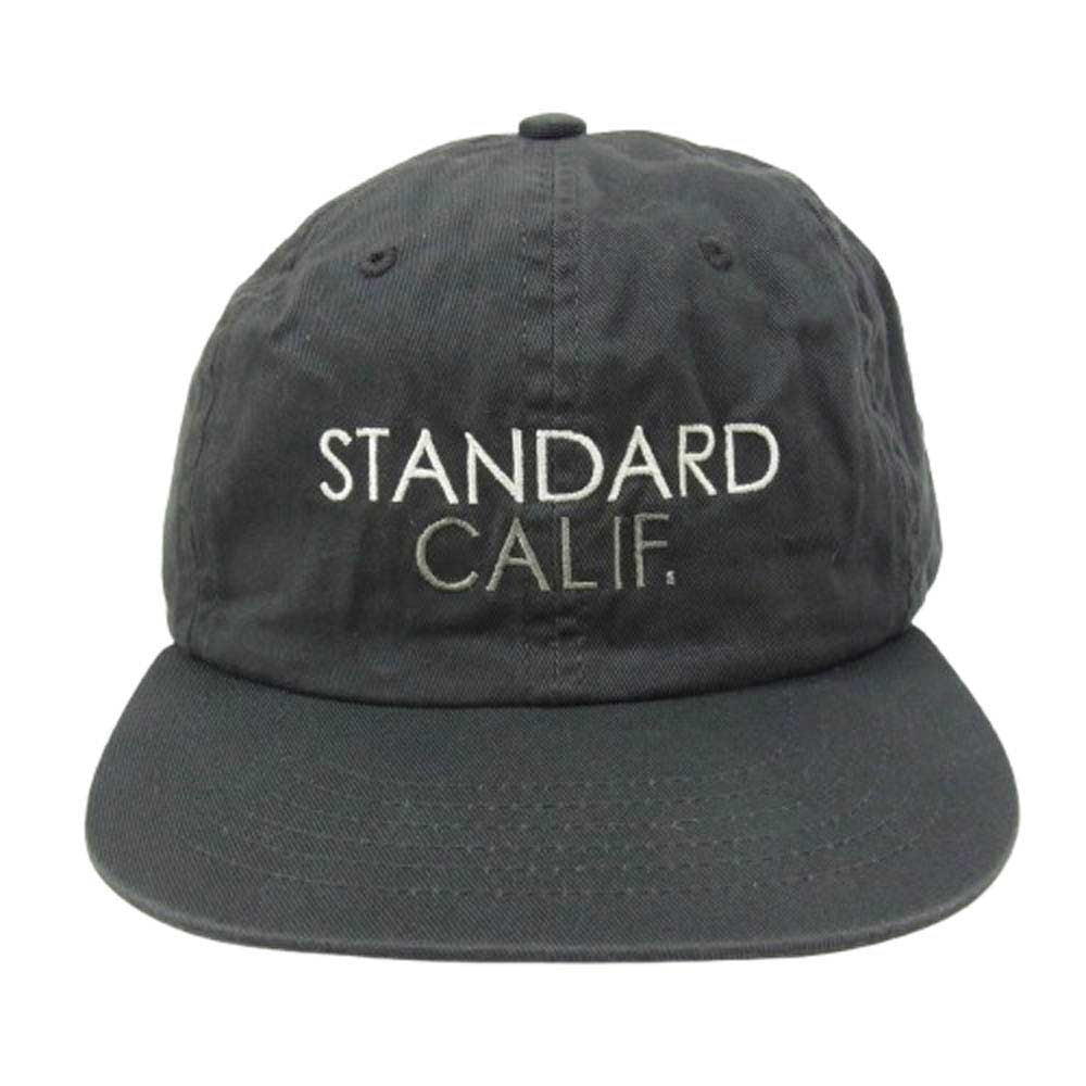 STANDARD CALIFORNIA スタンダードカリフォルニア SD Logo Twill Cap ツイル ロゴ キャップ チャコール系【中古】