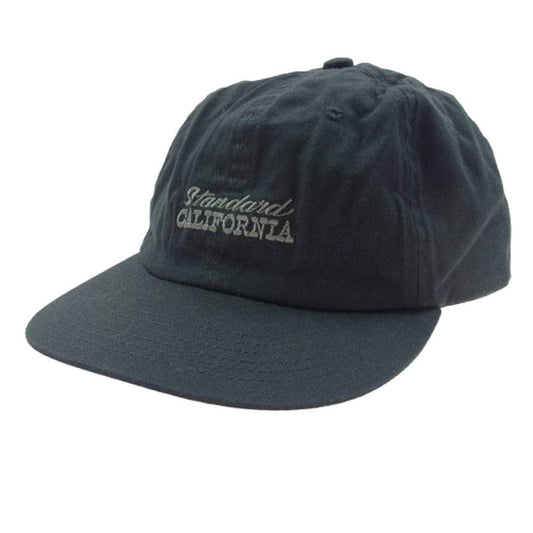 STANDARD CALIFORNIA スタンダードカリフォルニア OTCAP070 SD Twill Logo Cap SD ツイル ロゴ キャップ ダークグレー系【美品】【中古】