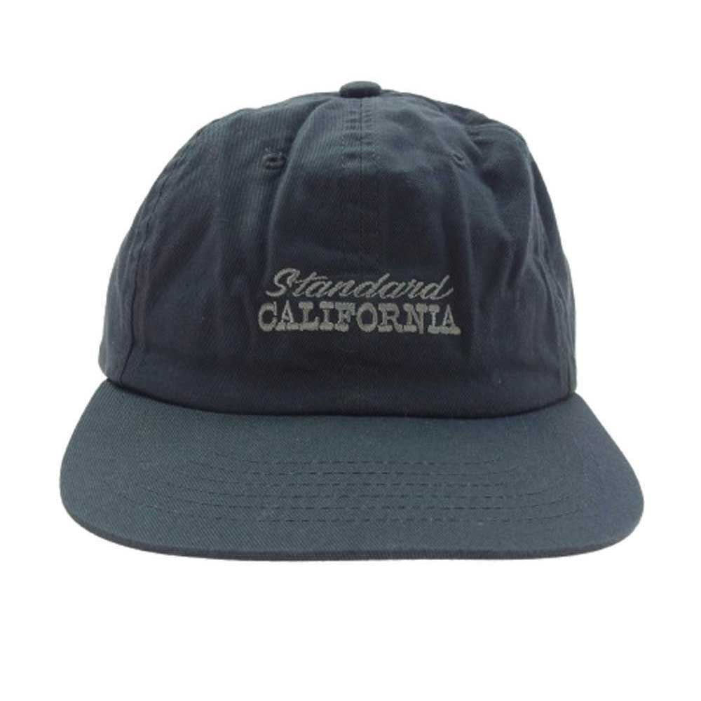 STANDARD CALIFORNIA スタンダードカリフォルニア OTCAP070 SD Twill Logo Cap SD ツイル ロゴ キャップ ダークグレー系【美品】【中古】