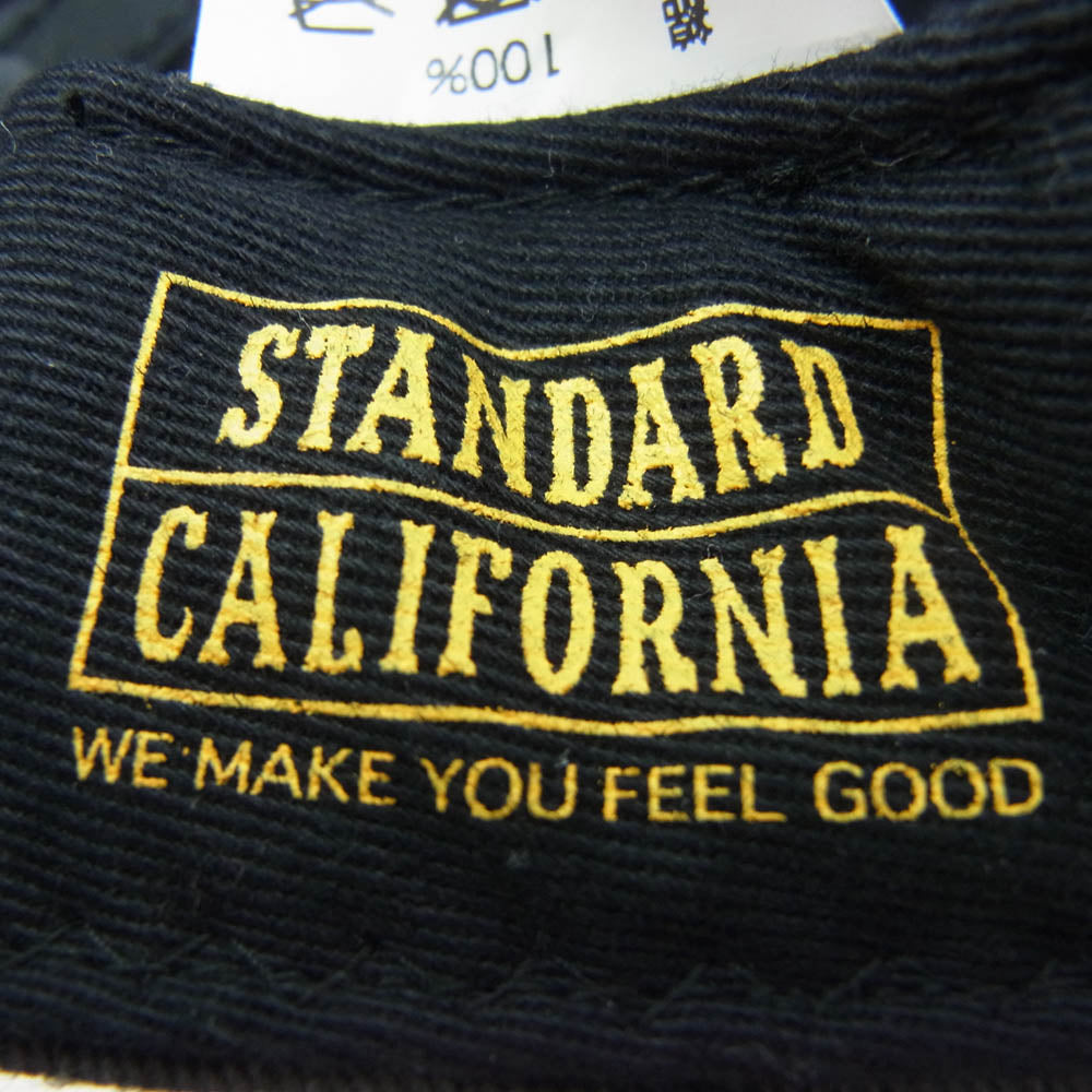 STANDARD CALIFORNIA スタンダードカリフォルニア OTCAP070 SD Twill Logo Cap SD ツイル ロゴ キャップ ダークグレー系【美品】【中古】