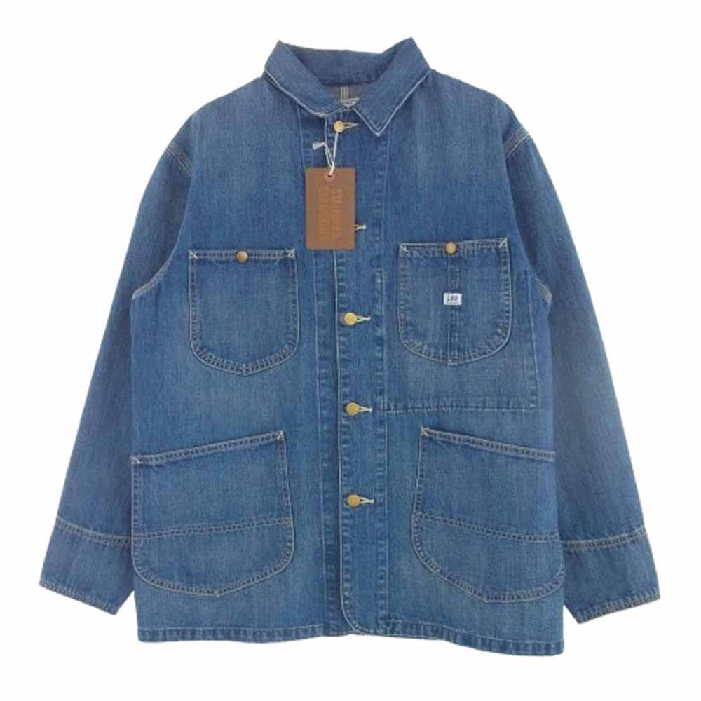 STANDARD CALIFORNIA スタンダードカリフォルニア OUCLA350 × Lee リー SD Coverall Jacket Vintage Wash  ヴィンテージ ウォッシュ デニム ジャケット カバーオール インディゴブルー系 L【極上美品】【中古】