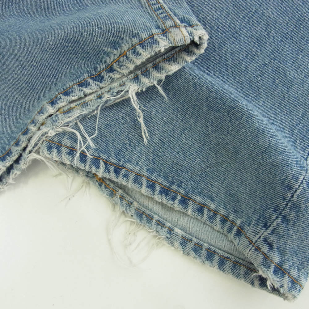 Levi's リーバイス 90s USA製 501 デニム パンツ インディゴブルー系 W38【中古】