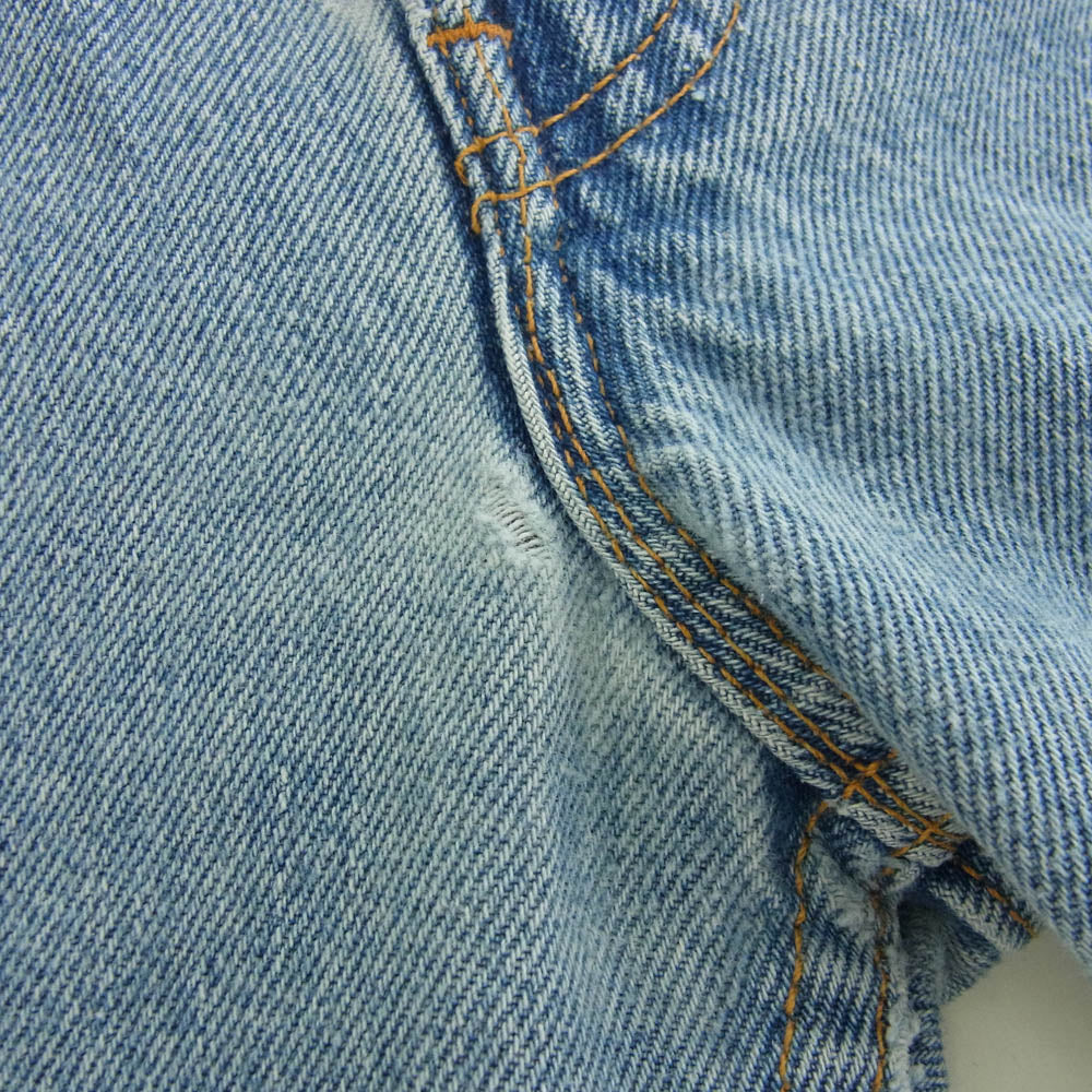 Levi's リーバイス 90s USA製 501 デニム パンツ インディゴブルー系 W38【中古】