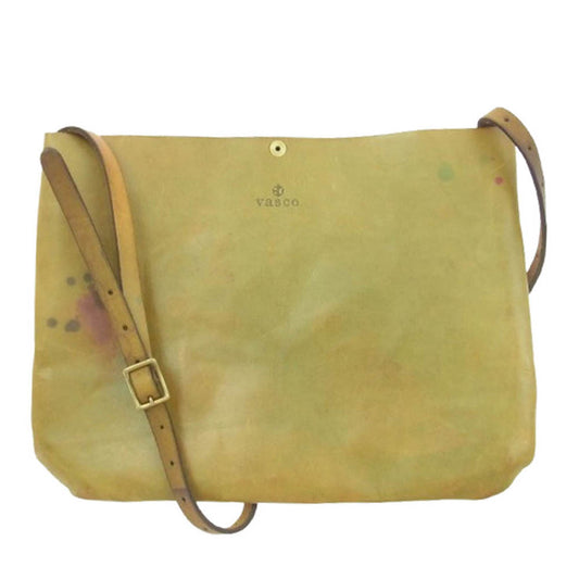 VASCO ヴァスコ PAINT LEATHER SACOSHE ペイント レザー サコッシュ ショルダー バッグ ブラウン系【中古】