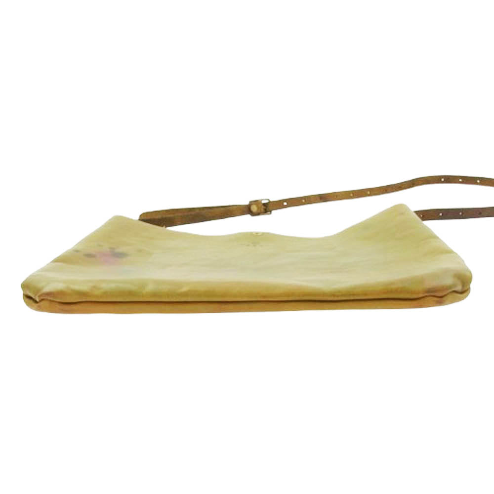 VASCO ヴァスコ PAINT LEATHER SACOSHE ペイント レザー サコッシュ ショルダー バッグ ブラウン系【中古】