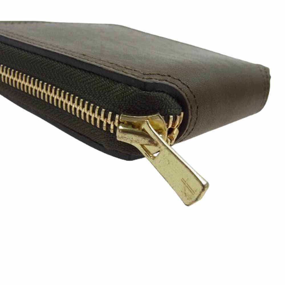 VASCO ヴァスコ VSC-700Z LEATHER VOYAGE ROUND ZIP SHORT WALLET レザー ラウンド ジップ ショート ウォレット 財布 ブラウン系【新古品】【未使用】【中古】