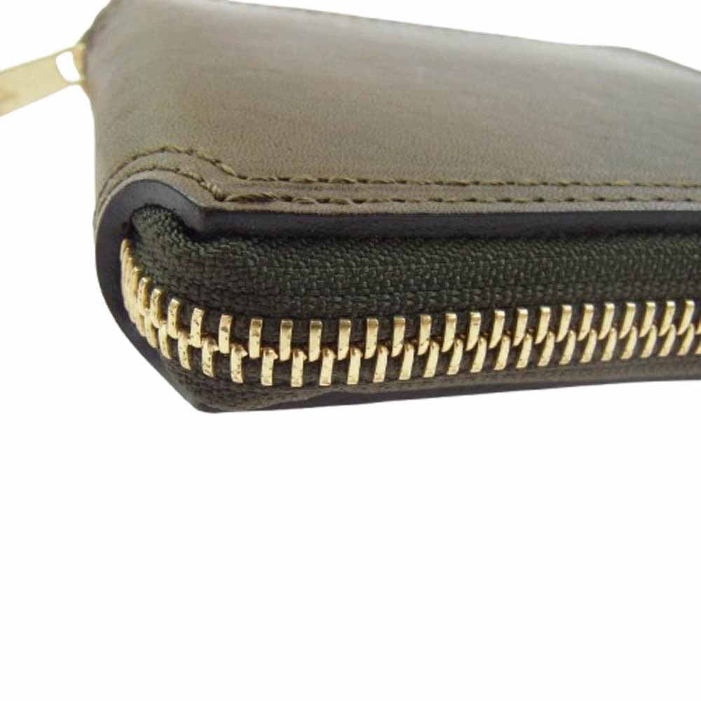 VASCO ヴァスコ VSC-700Z LEATHER VOYAGE ROUND ZIP SHORT WALLET レザー ラウンド ジップ ショート ウォレット 財布 ブラウン系【新古品】【未使用】【中古】
