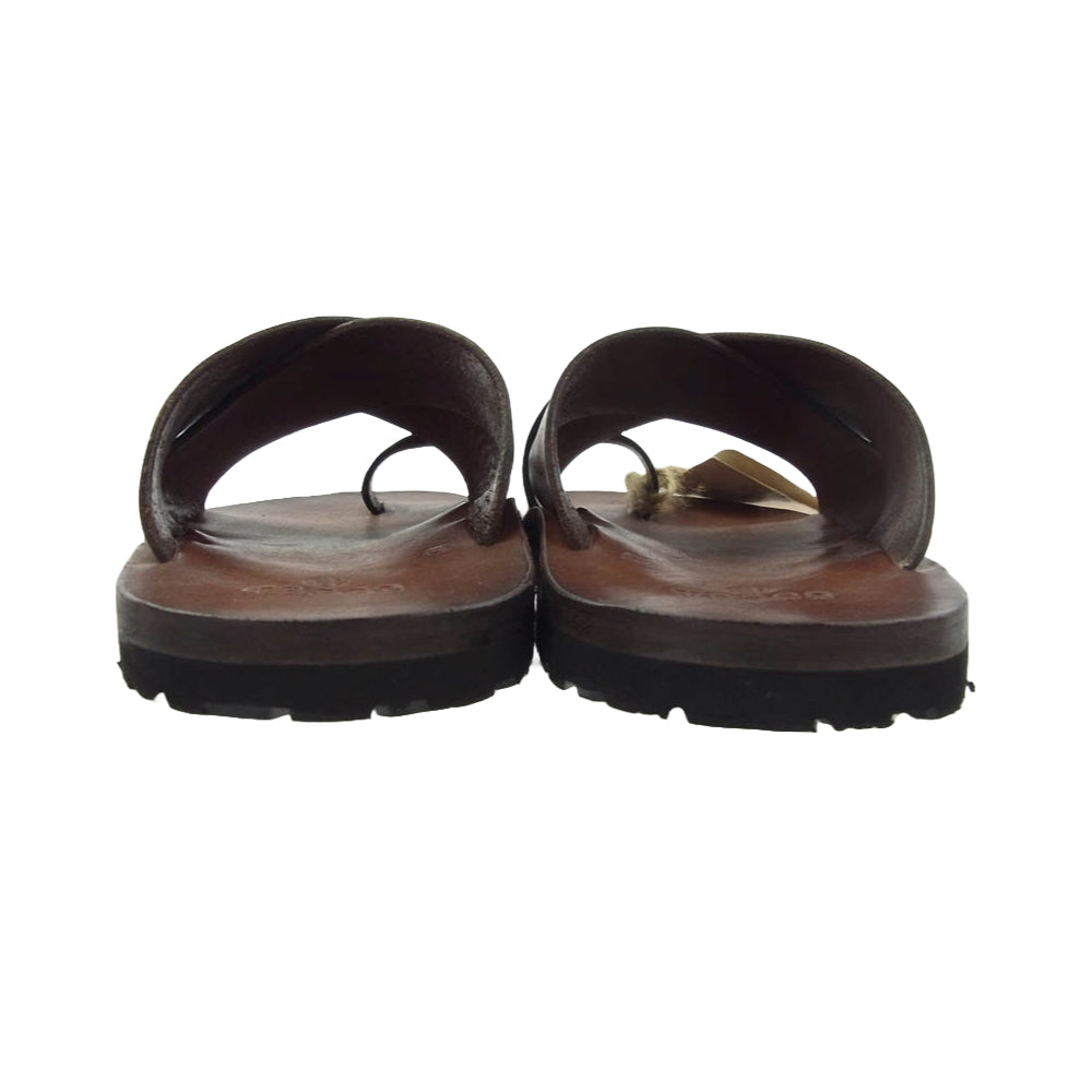 VASCO ヴァスコ VS-102 LEATHER NELSON SANDAL レザー ネルソン サンダル キャメル系 S【極上美品】【中古】