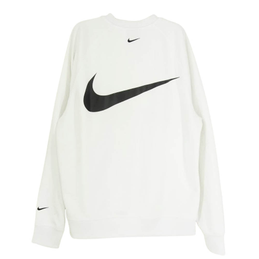 NIKE ナイキ CJ4841-100 AS M NSW SWOOSH CREW PK スウッシュ ロゴ スウェット カットソー ホワイト系 M【中古】