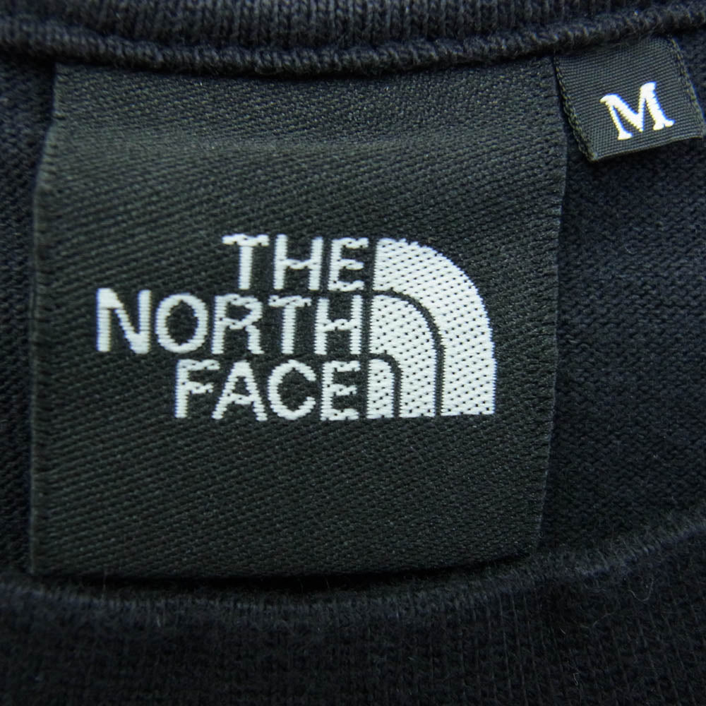 THE NORTH FACE ノースフェイス NT32042 Graphic Tee グラフィック バック プリント 長袖 Tシャツ ブラック系 M【中古】