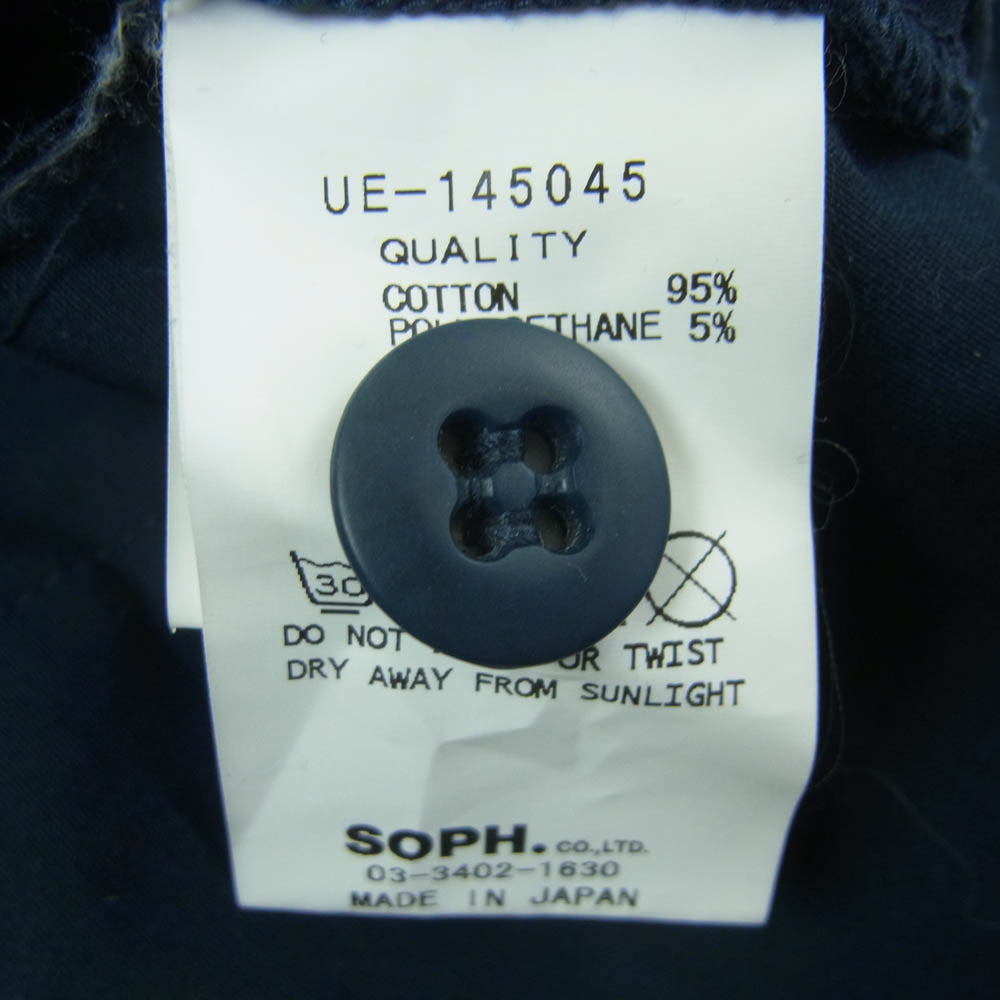 uniform experiment ユニフォームエクスペリメント UE-145045 ベイカー ボンテージ パンツ ダークネイビー系 2【中古】