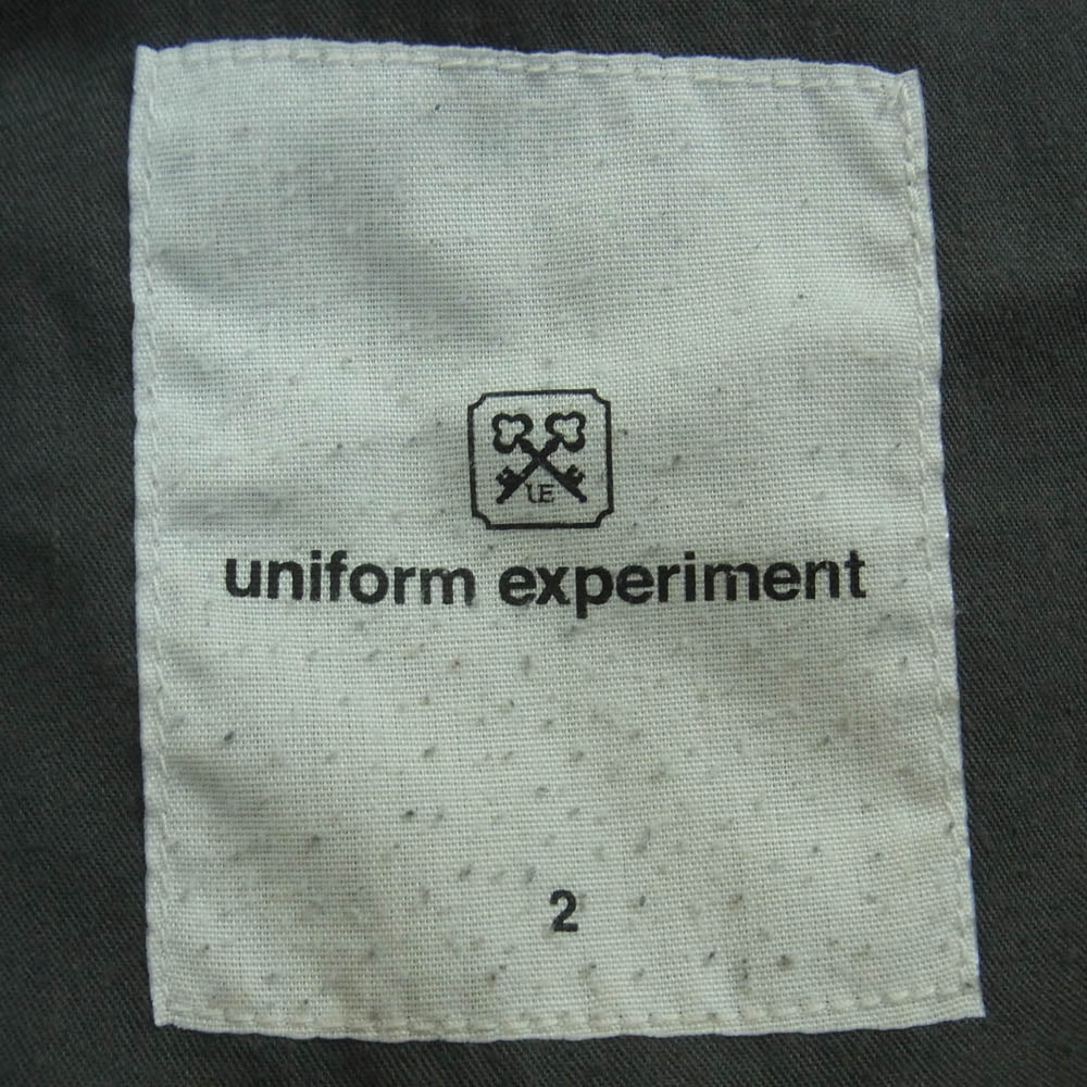 uniform experiment ユニフォームエクスペリメント UE-130038 STUDS CHINO PANTS スタッズ チノ パンツ グレー系 2【中古】
