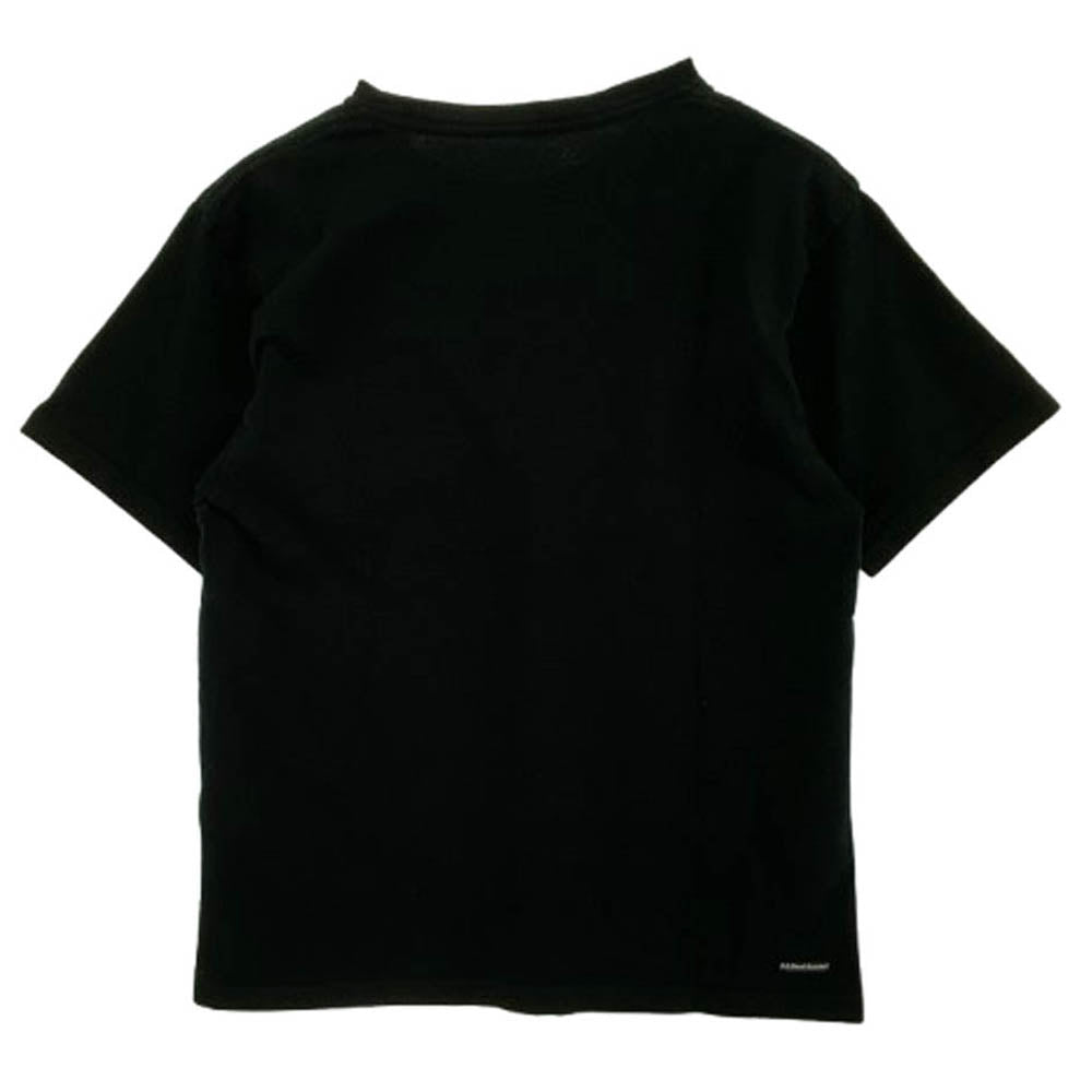 F.C.R.B. エフシーアールビー 18SS FCRB-180052 サポーター プリント クルーネック 半袖 Tシャツ ブラック系 M【中古】