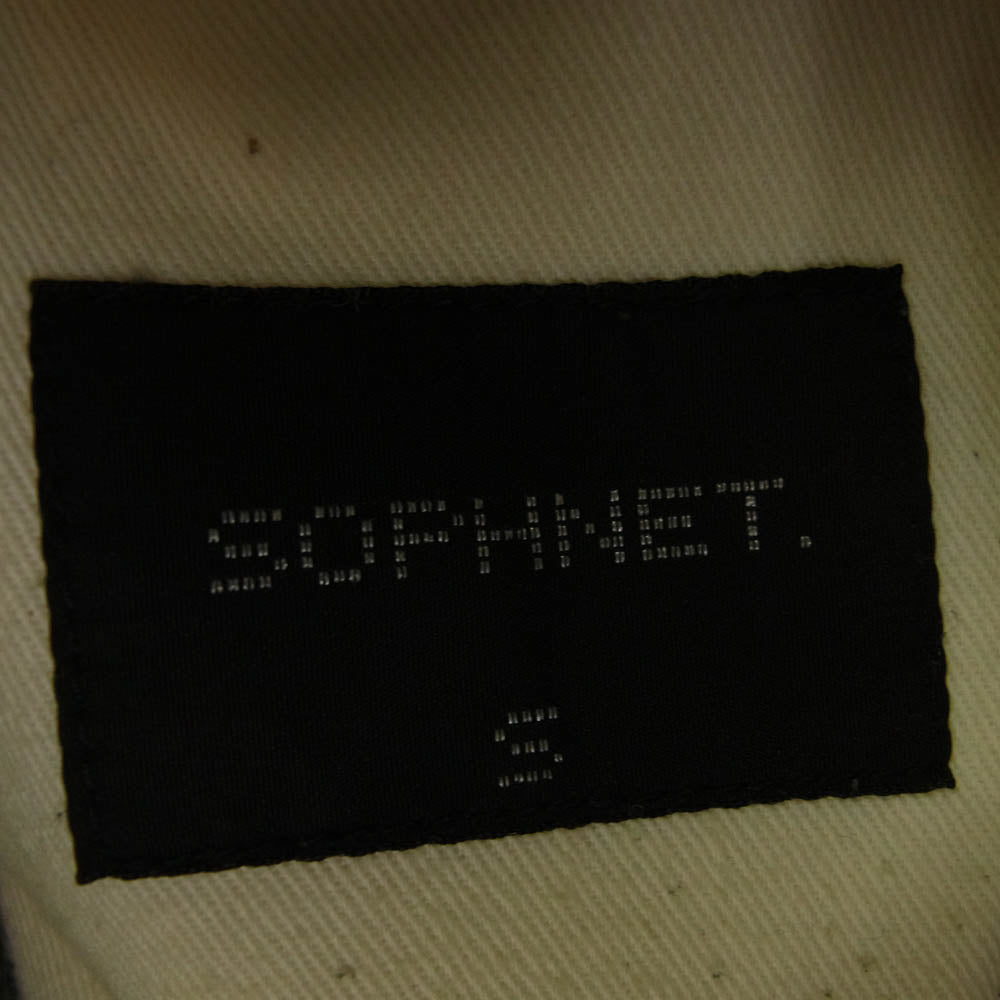 SOPHNET. ソフネット X-146シンチバック デニム パンツ ダークネイビー系【中古】