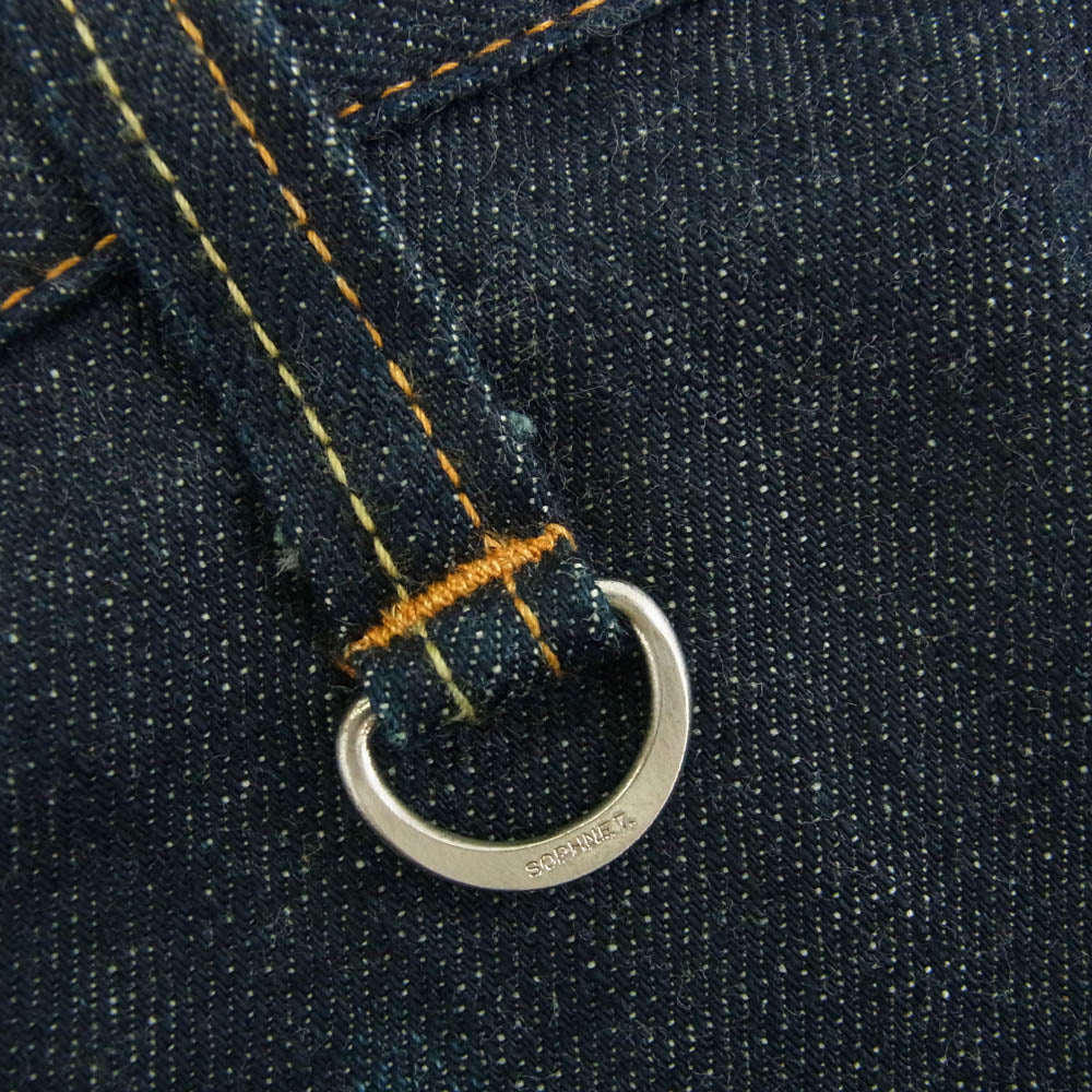 SOPHNET. ソフネット X-146シンチバック デニム パンツ ダークネイビー系【中古】