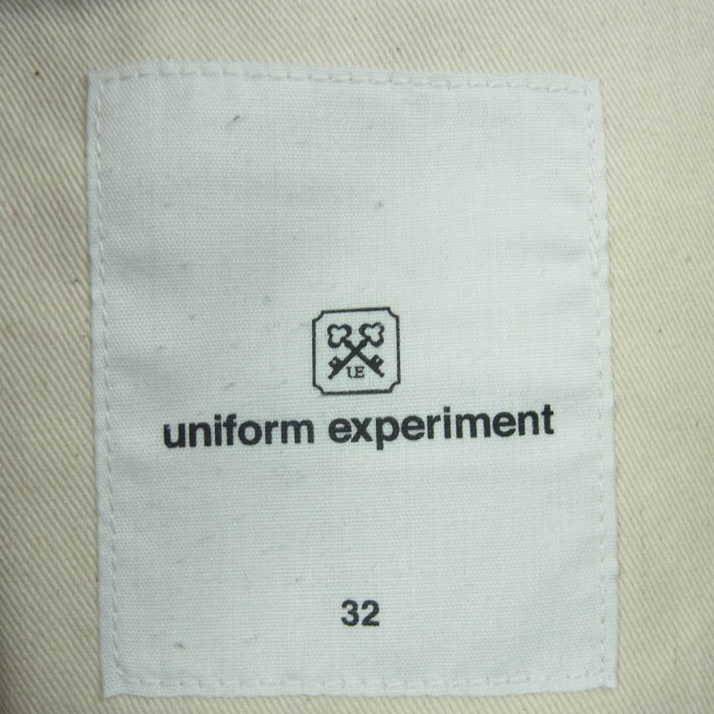 uniform experiment ユニフォームエクスペリメント UE-160067 スター プリント デニム パンツ ブラック系 32【中古】