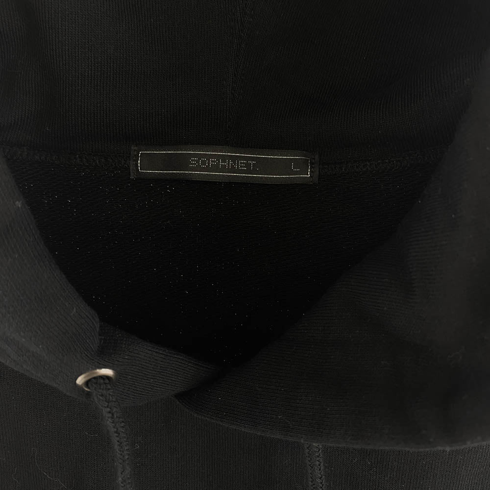 SOPHNET. ソフネット 20AW SOPH 202064 バンダナ 切替 プルオーバー パーカー ブラック系 L【中古】