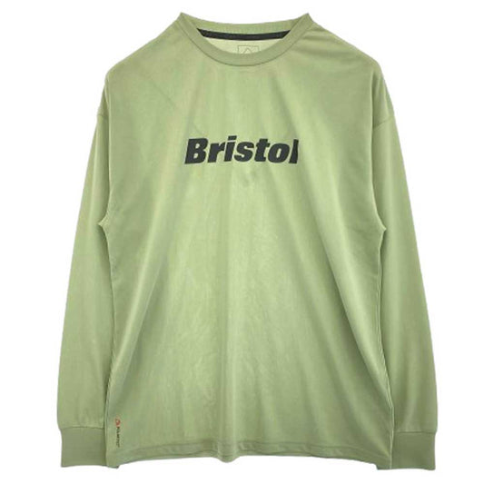 F.C.R.B. エフシーアールビー 24SS FCRB-240051 POLARTEC POWER DRY L/S TRAINING TOP ポーラテック パワードライ トレーニング 長袖 Tシャツ ライトグリーン系 L【中古】