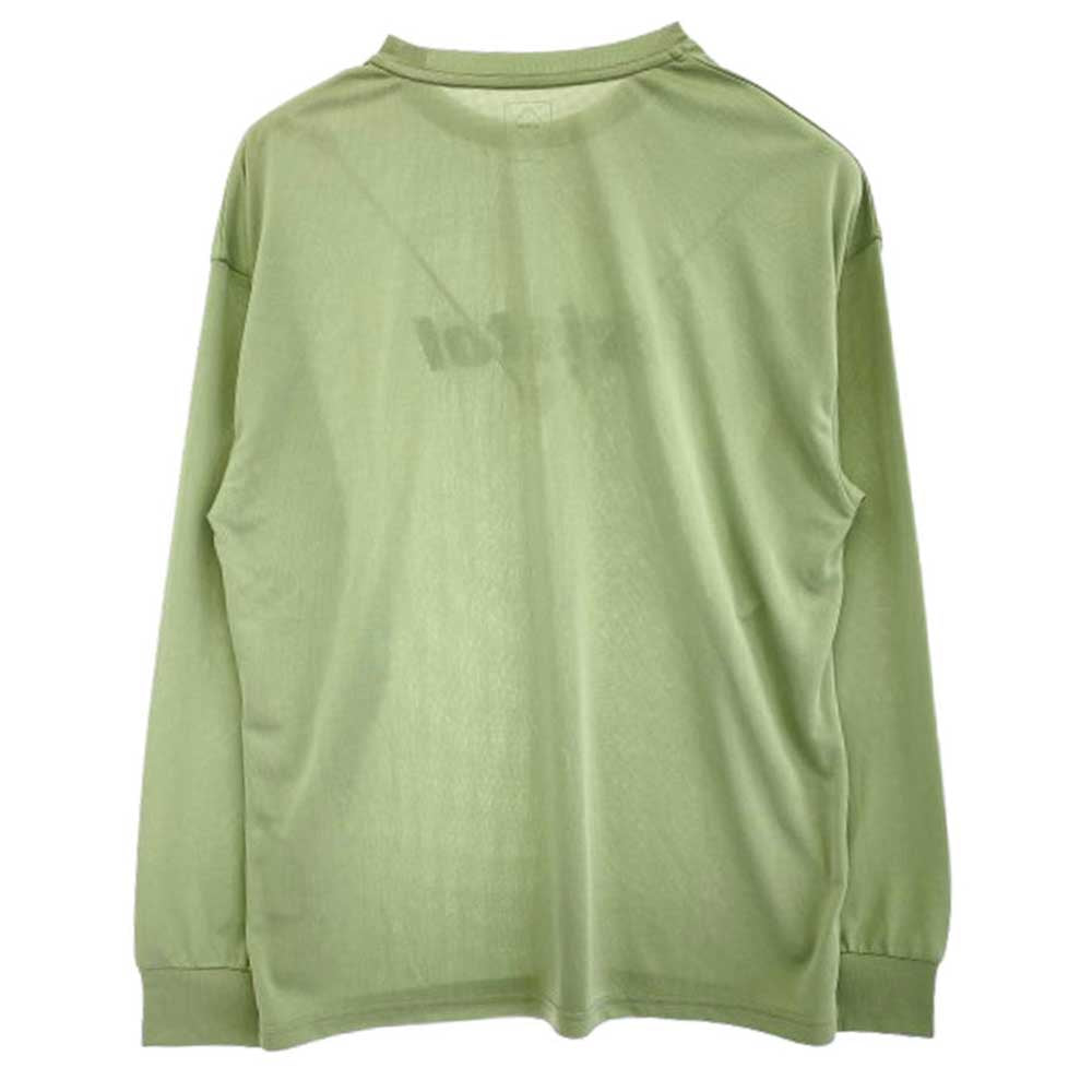 F.C.R.B. エフシーアールビー 24SS FCRB-240051 POLARTEC POWER DRY L/S TRAINING TOP ポーラテック パワードライ トレーニング 長袖 Tシャツ ライトグリーン系 L【中古】