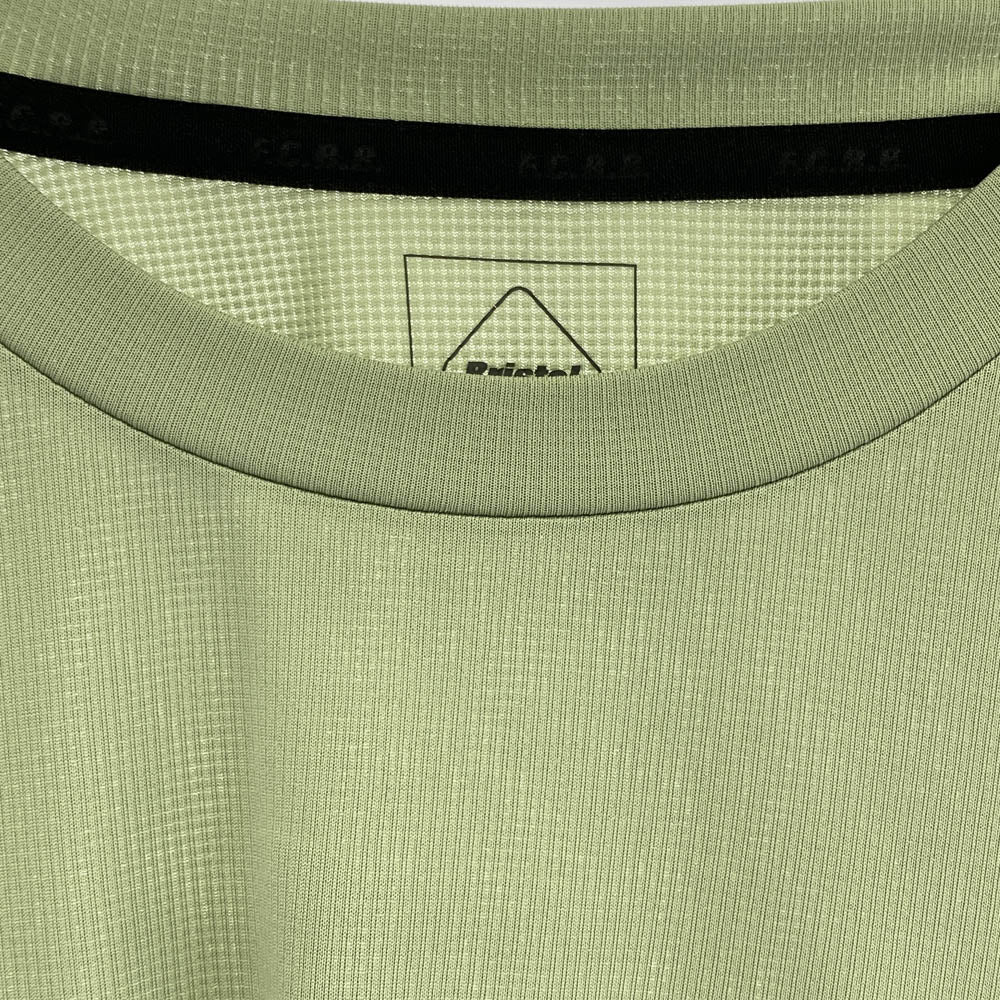 F.C.R.B. エフシーアールビー 24SS FCRB-240051 POLARTEC POWER DRY L/S TRAINING TOP ポーラテック パワードライ トレーニング 長袖 Tシャツ ライトグリーン系 L【中古】